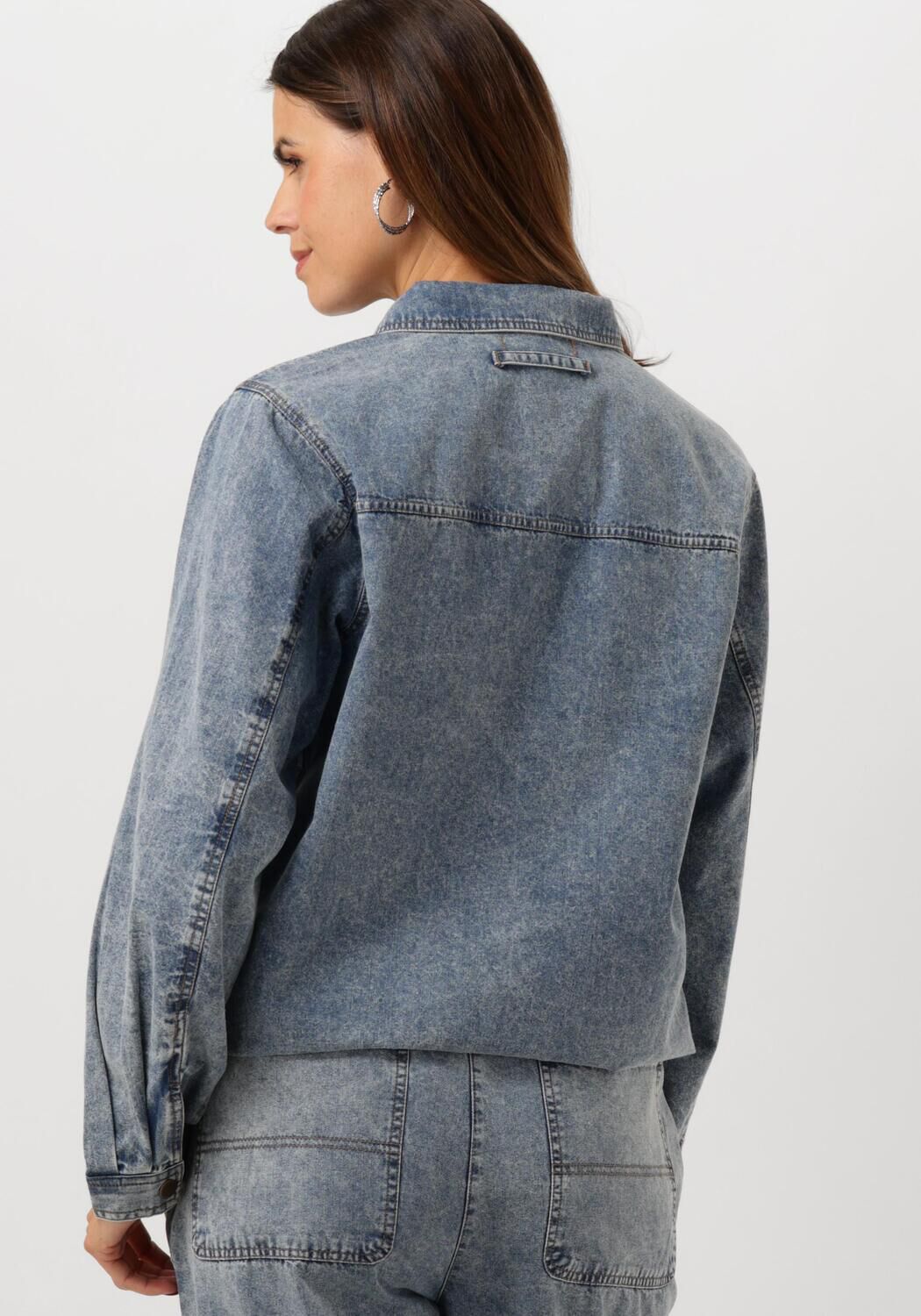 LOLLYS LAUNDRY Dames Blouses Megll Shirt Ls Lichtblauw