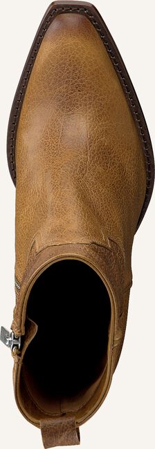 Cognac SHABBIES Enkellaarsjes 193020109 Cognac SHABBIES Enkellaarsjes 193020109 - large