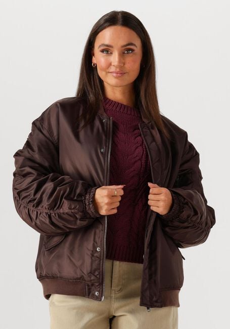 Bruine OBJECT Jack OBJMARY OVERSIZE BOMBER JACKET - large