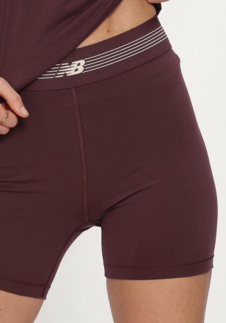 Bordeaux NEW BALANCE Bikershorts AC FITTED SHORT 5" - large