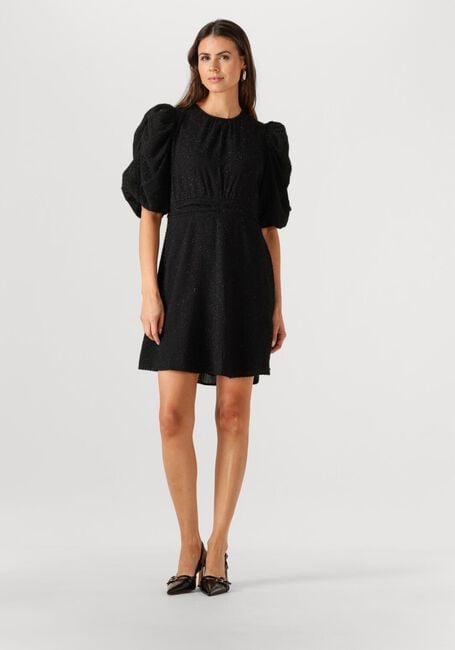 Zwarte NEO NOIR Mini jurk TIKKA GLITZ DRESS - large