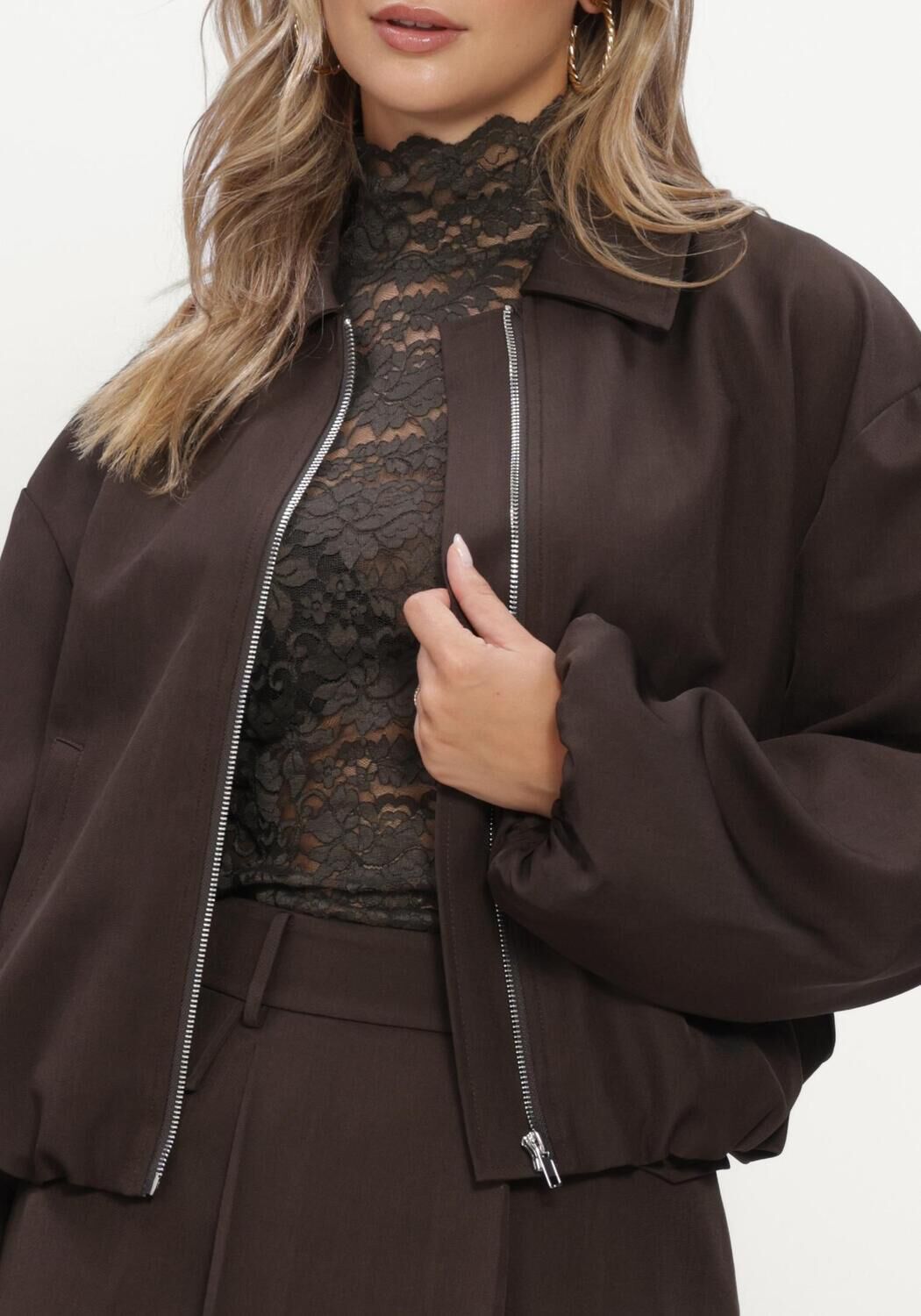 Bruine NOTRE-V Blazer NV-INETTE - large