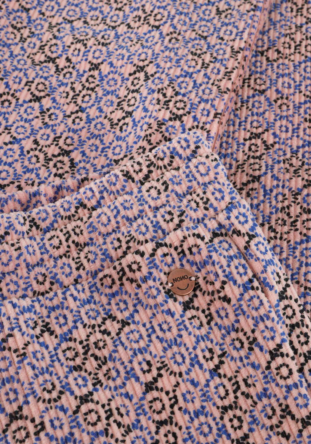 Multi NONO Flared broek SADY RIB JERSEY FLARED PANTS - large