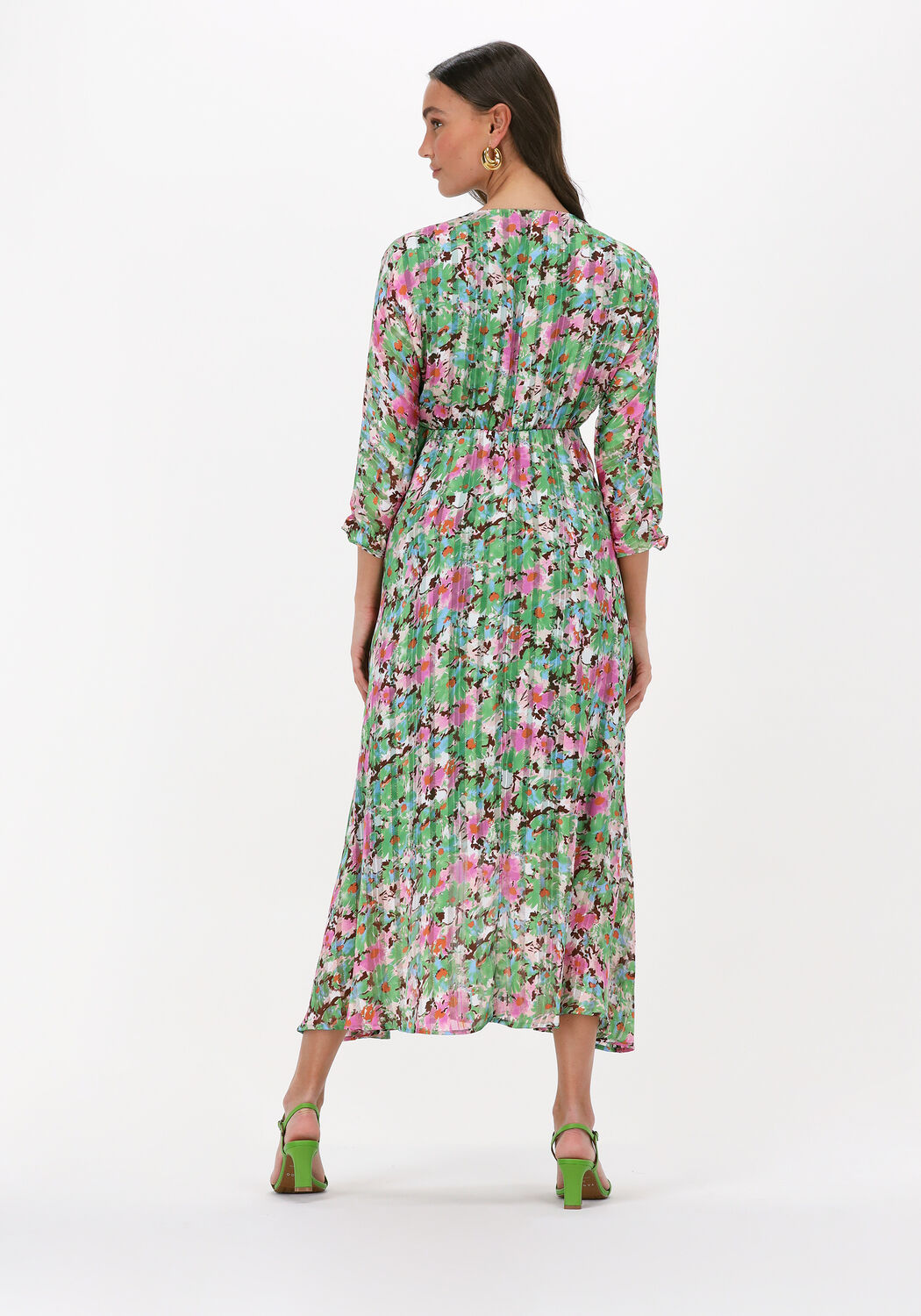 groene ydence midi jurk dress rory