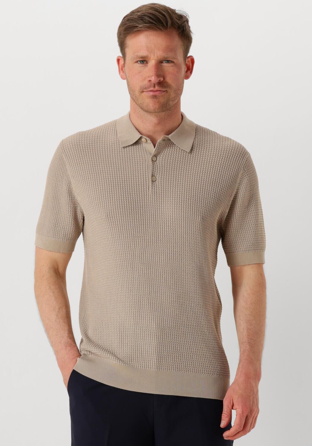 MATINIQUE Heren Polo's & T-shirts Mapolo Bb Beige