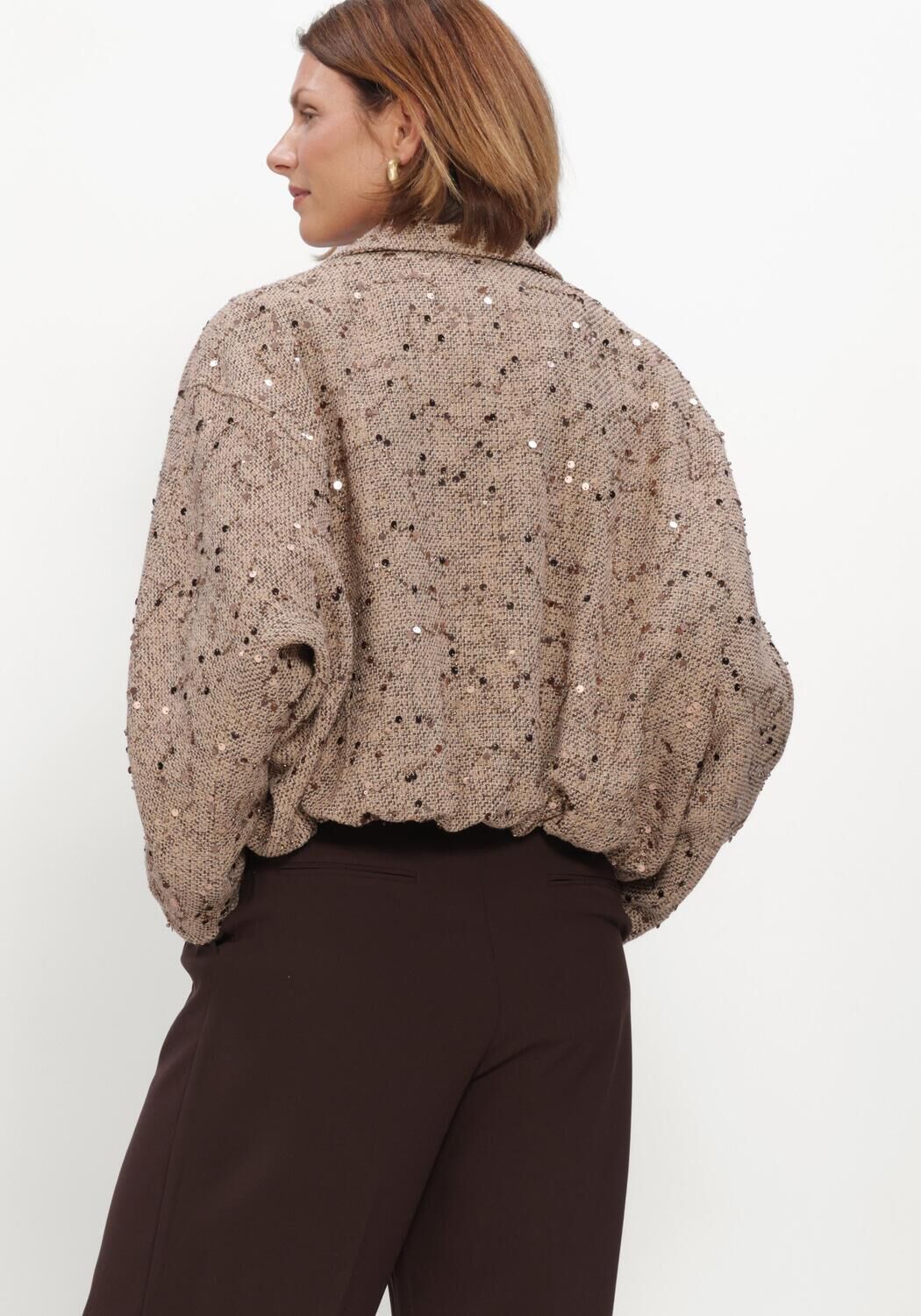 Beige BEAUMONT Jack ELLI JACKET - large