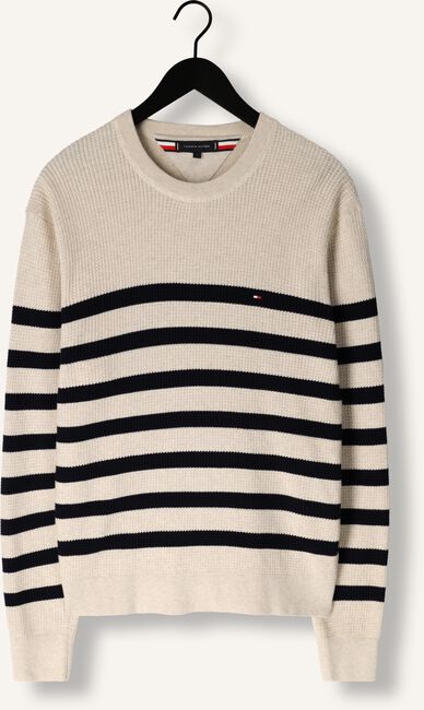 Beige TOMMY HILFIGER Trui STRUCTURE CREW NK Beige TOMMY HILFIGER Trui STRUCTURE CREW NK - large