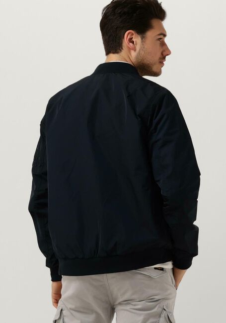 Donkerblauwe PME LEGEND Jack BOMBER JACKET GLAZER 2.O FLIGHTER - large