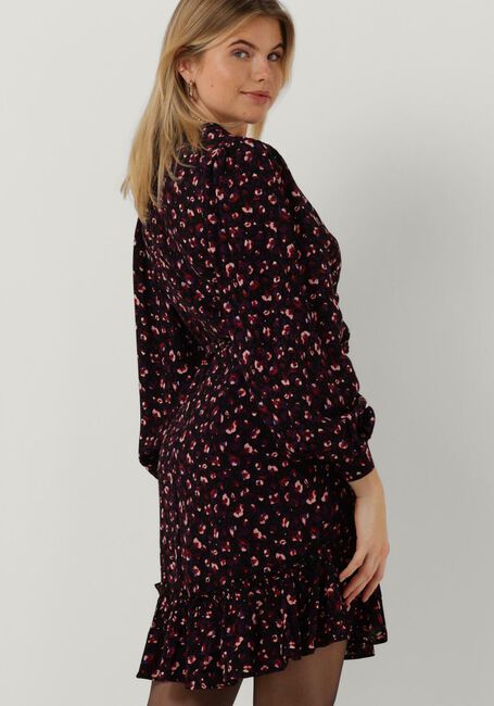 Paarse YDENCE Mini jurk DRESS HONEY - large