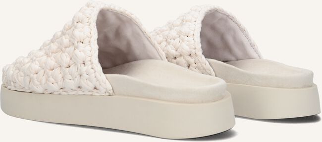 Witte INUIKII Muiltjes KNITTED CLOG Witte INUIKII Muiltjes KNITTED CLOG - large