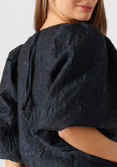 Donkerblauwe BY-BAR Blouses ZASU JAQUARD BLOUSE - large