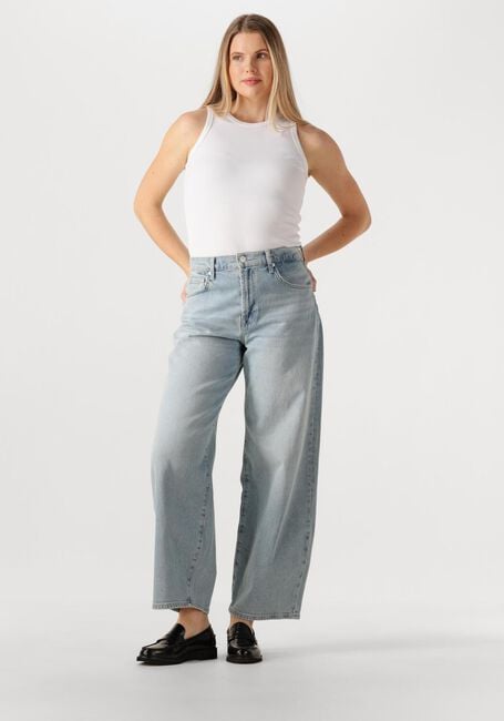 Lichtblauwe 7 FOR ALL MANKIND Wide jeans BONNIE CURVILINEAR - large