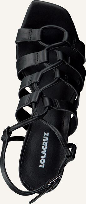 Zwarte LOLA CRUZ Platte sandalen 341Z10BK Zwarte LOLA CRUZ Platte sandalen 341Z10BK - large