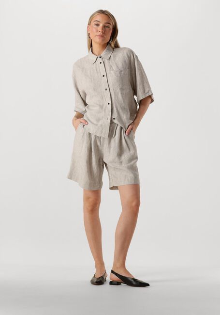 Grijze WITHBLACK Blouses WBLWILLOW SS SHIRT - large