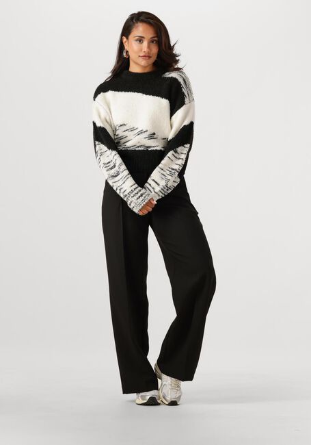 Zwarte ANOTHER LABEL Trui BRISSA KNITTED PULL L/S - large