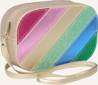 Goudkleurig Mimi & Lula Schoudertas DAZZLE RAINBOW STRIPE BAG Goudkleurig Mimi & Lula Schoudertas DAZZLE RAINBOW STRIPE BAG - medium