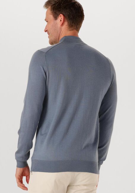 Lichtblauwe PROFUOMO Coltrui PULLOVER MOCK NECK MERINO - large