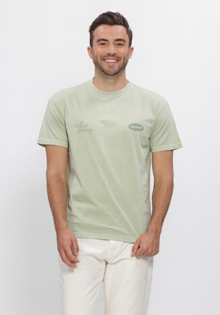 Groene DSTREZZED T-shirt NICKOLAS TEE - large