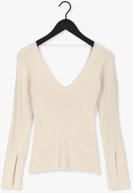 Beige NOTES DU NORD Trui CHRISTINE KNITTED BLOUSE - large