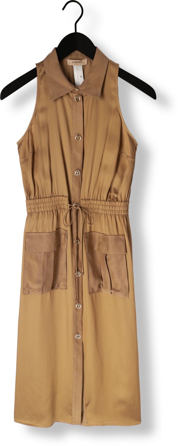 TWINSET MILANO Dames Jurken 251tt2270 Beige