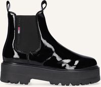 Zwarte TOMMY JEANS Chelsea boots PATENT CHELSEA - medium