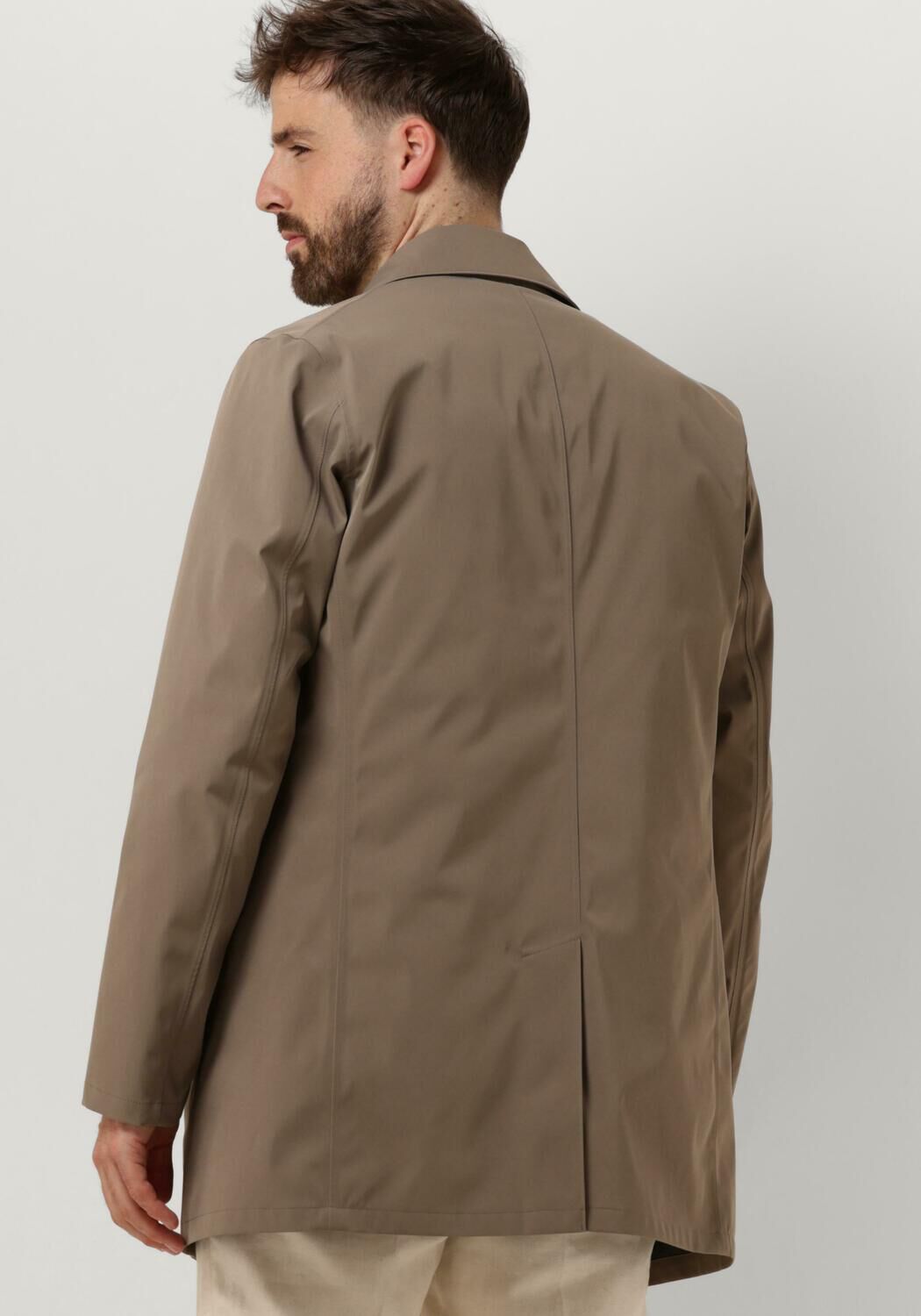 PROFUOMO Heren Jassen Outerw Mgnt Clsr Long Taupe