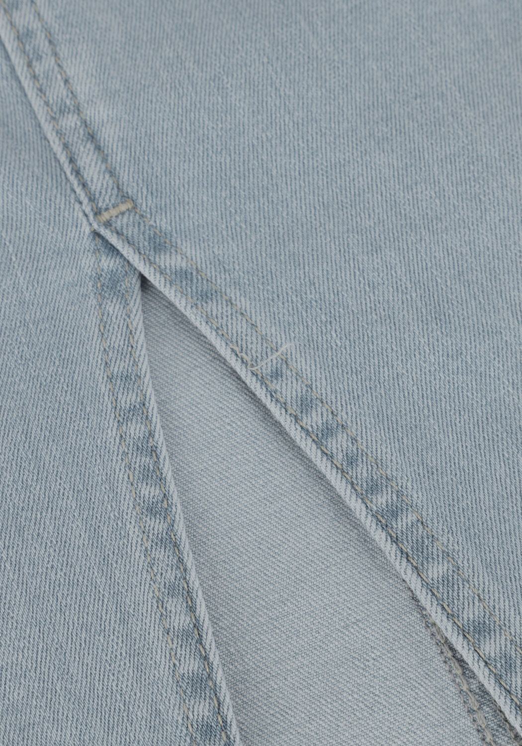 FRANKIE & LIBERTY Meisjes Rokken Denim Midi Skirt Lichtblauw