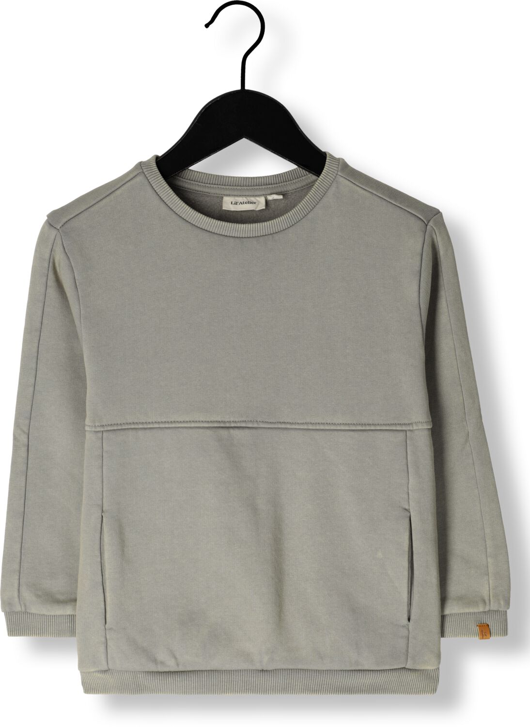 LIL' ATELIER Jongens Truien & Vesten Nmmnalf Folo Ls Loose Sweat Lil Lichtgrijs