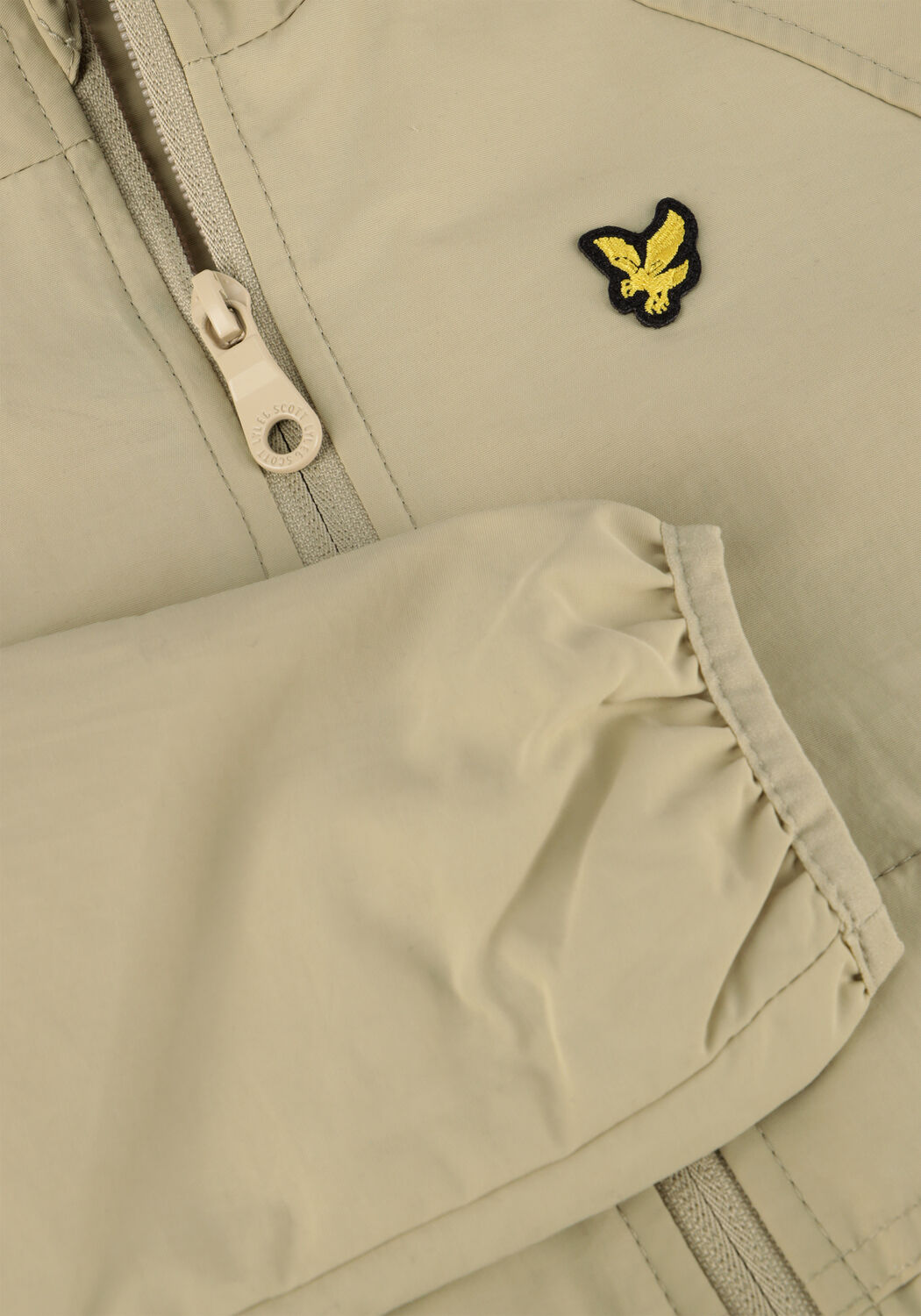 Beige LYLE & SCOTT Parka's HOODED WINDBREAKER JACKET - large