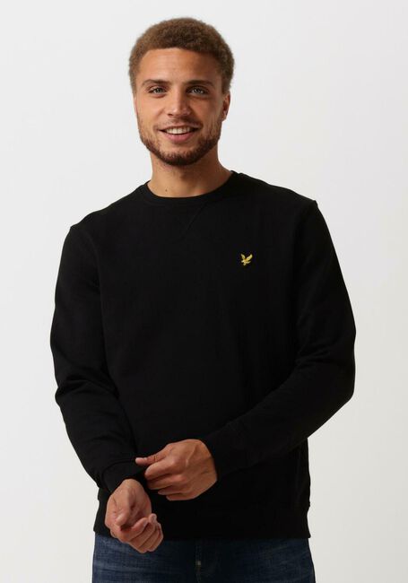 Zwarte LYLE & SCOTT Trui CREW NECK SWEATSHIRT - large