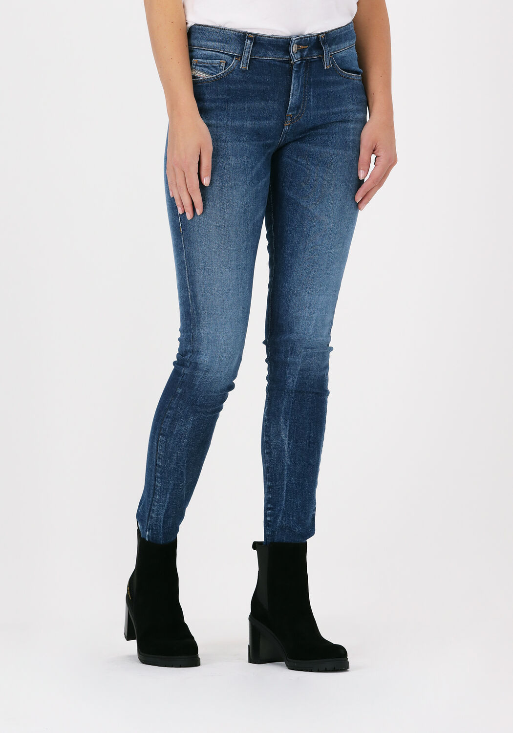 Blauwe DIESEL Skinny jeans SLANDY | Omoda