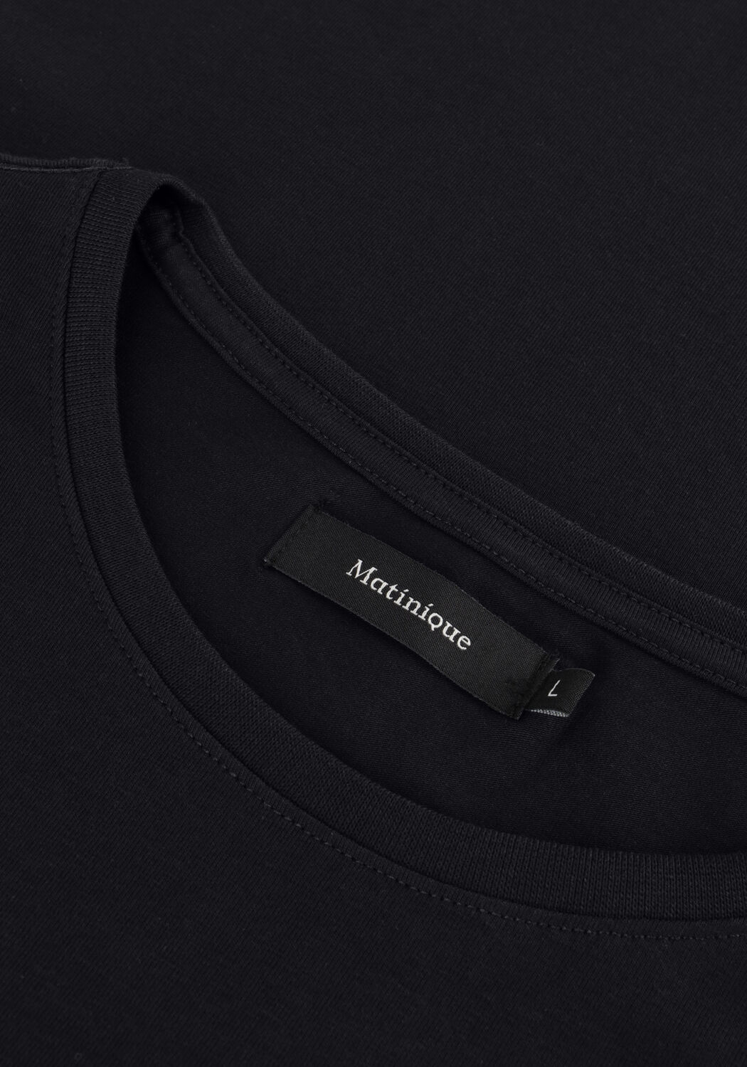 Donkerblauwe MATINIQUE T-shirt JERMALINK COTTON STRETCH - large