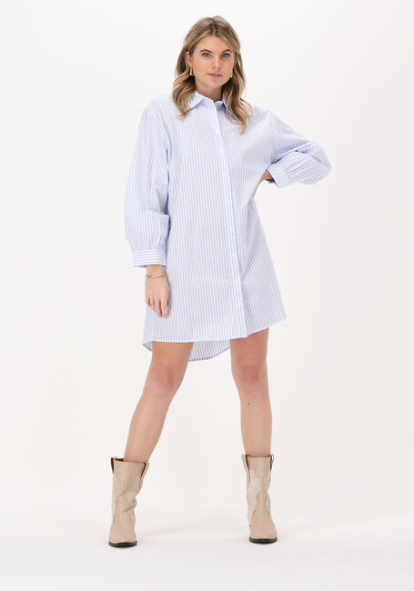 Gebroken wit OBJECT Mini jurk OBJANNIS L/S SHIRT - large