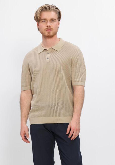 Beige JC RAGS Polo POLO SS DEZMOND - large