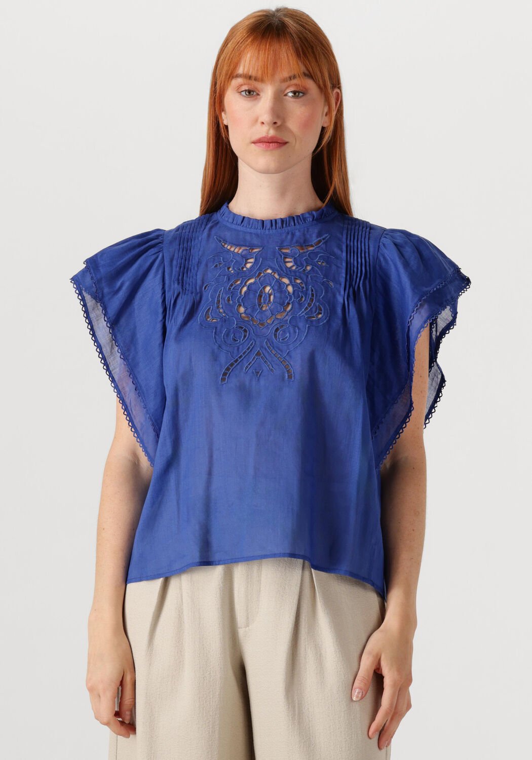 SUNCOO Dames Tops & T-shirts Love Blauw