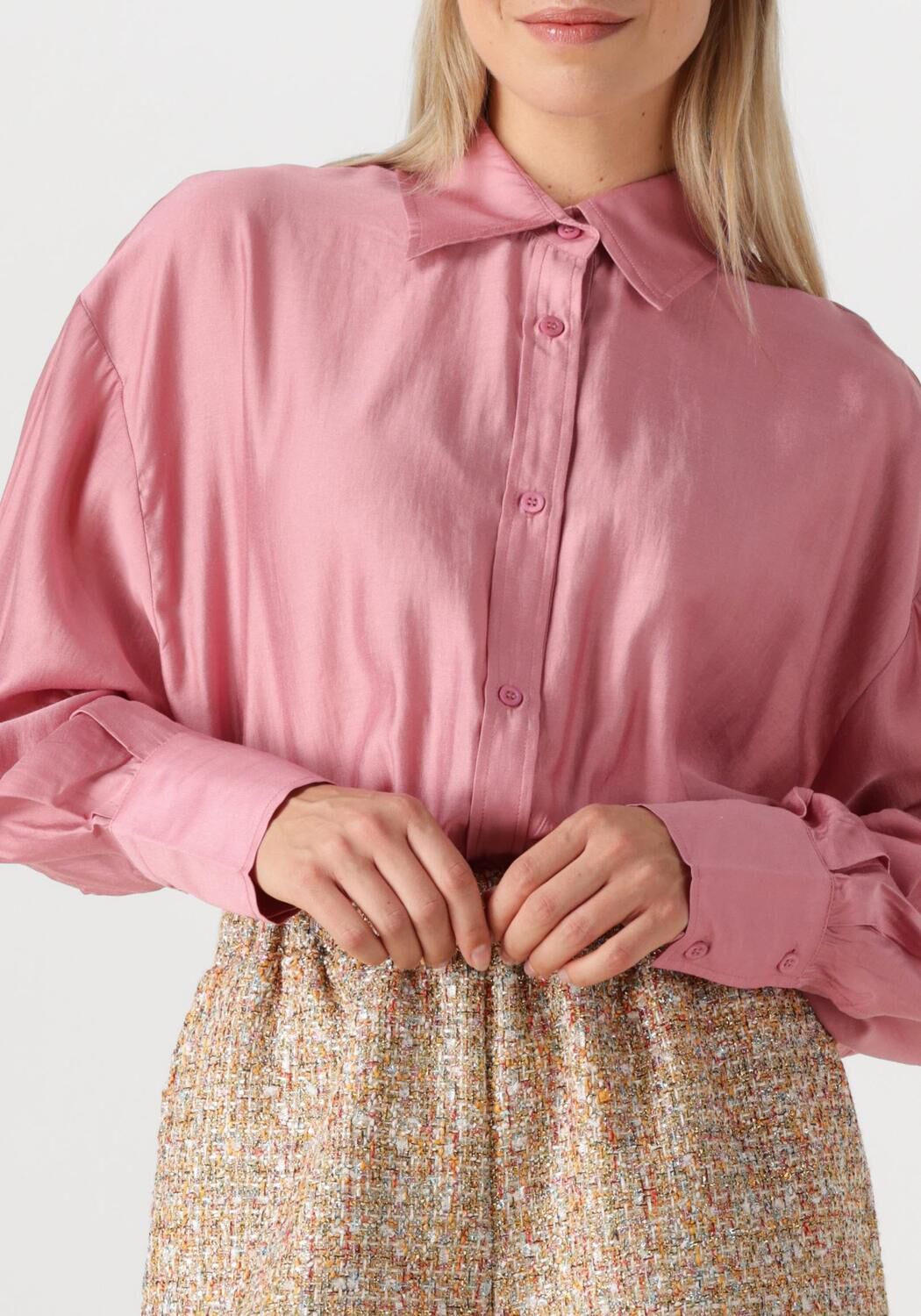 AMAYA AMSTERDAM Dames Blouses Mora Roze