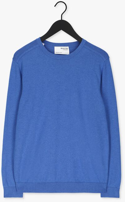 Blauwe SELECTED HOMME Trui SLHBERG CREW NECK B - large