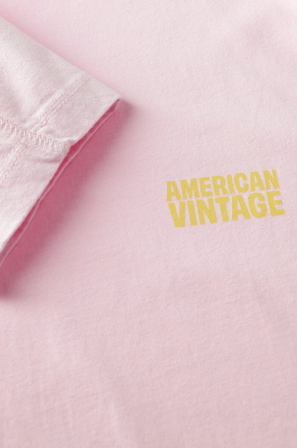Roze AMERICAN VINTAGE T-shirt GIXY - large