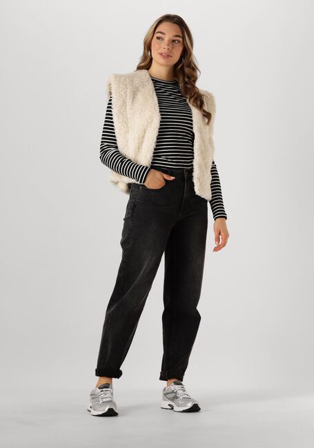Witte CATWALK JUNKIE Gilet TEDDY BODY WARMER - large