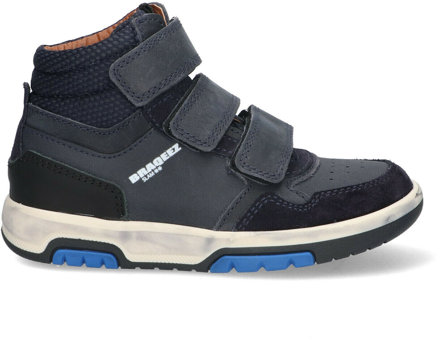 Blauwe BRAQEEZ Hoge sneakers CHIEL CHICAGO - medium