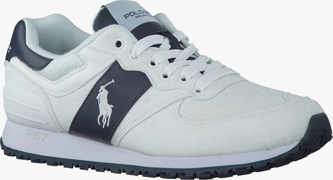 Witte POLO RALPH LAUREN Sneakers SLATON PONY  - large