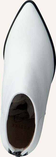 Witte NUBIKK Enkellaarsjes ROMEE GPS Witte NUBIKK Enkellaarsjes ROMEE GPS - large