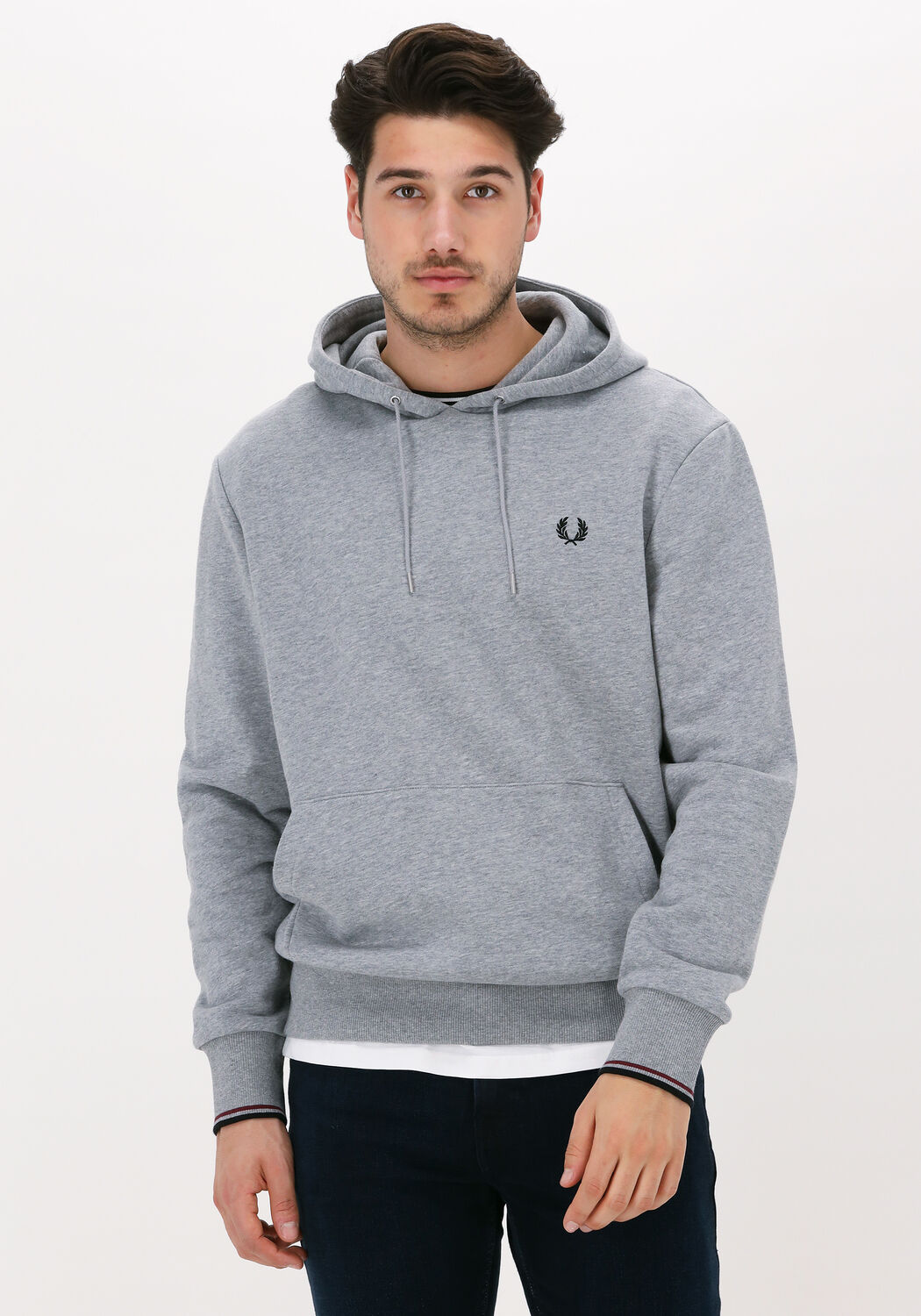 Fred perry trui grijs sales