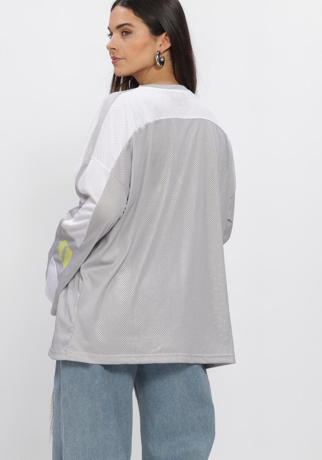 Zilveren REFINED DEPARTMENT Tops & T-shirts YEADY - large