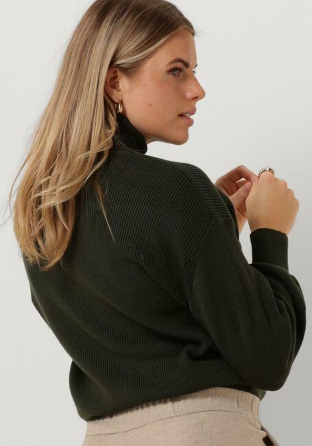 Groene MSCH COPENHAGEN Coltrui MSCHMAGNEA RACHELLE RIB PULLOVER - large