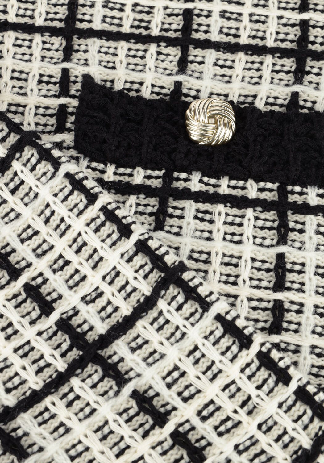 Zwarte MINUS Blazer SATINA KNIT CARDIGAN - large