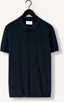 Donkerblauwe PURE PATH Polo KNIT POLO WITH CHESTPRINT Donkerblauwe PURE PATH Polo KNIT POLO WITH CHESTPRINT - medium