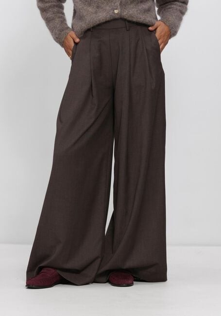Bruine BY-BAR Wijde broek SEF PANTS - large