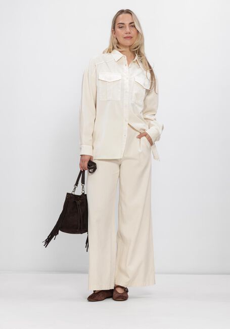 Ecru SIMPLE Lange broeken TROUSER - large