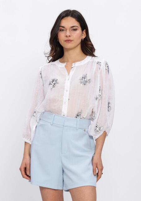 Witte NUKUS Blouses LYNN BLOUSE PAILLET - large